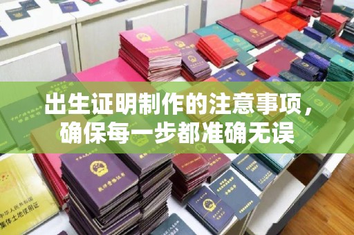 新竹出生证明制作的注意事项，确保每一步都准确无误