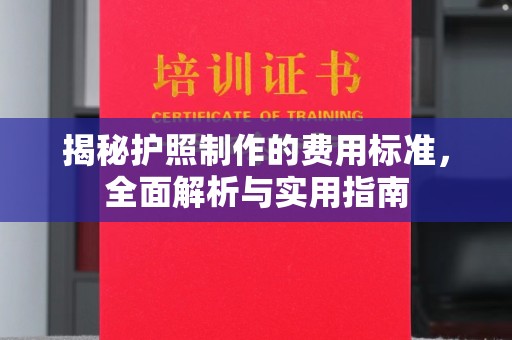 新竹揭秘护照制作的费用标准，全面解析与实用指南