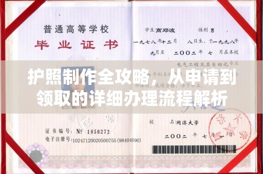 新竹护照制作全攻略，从申请到领取的详细办理流程解析